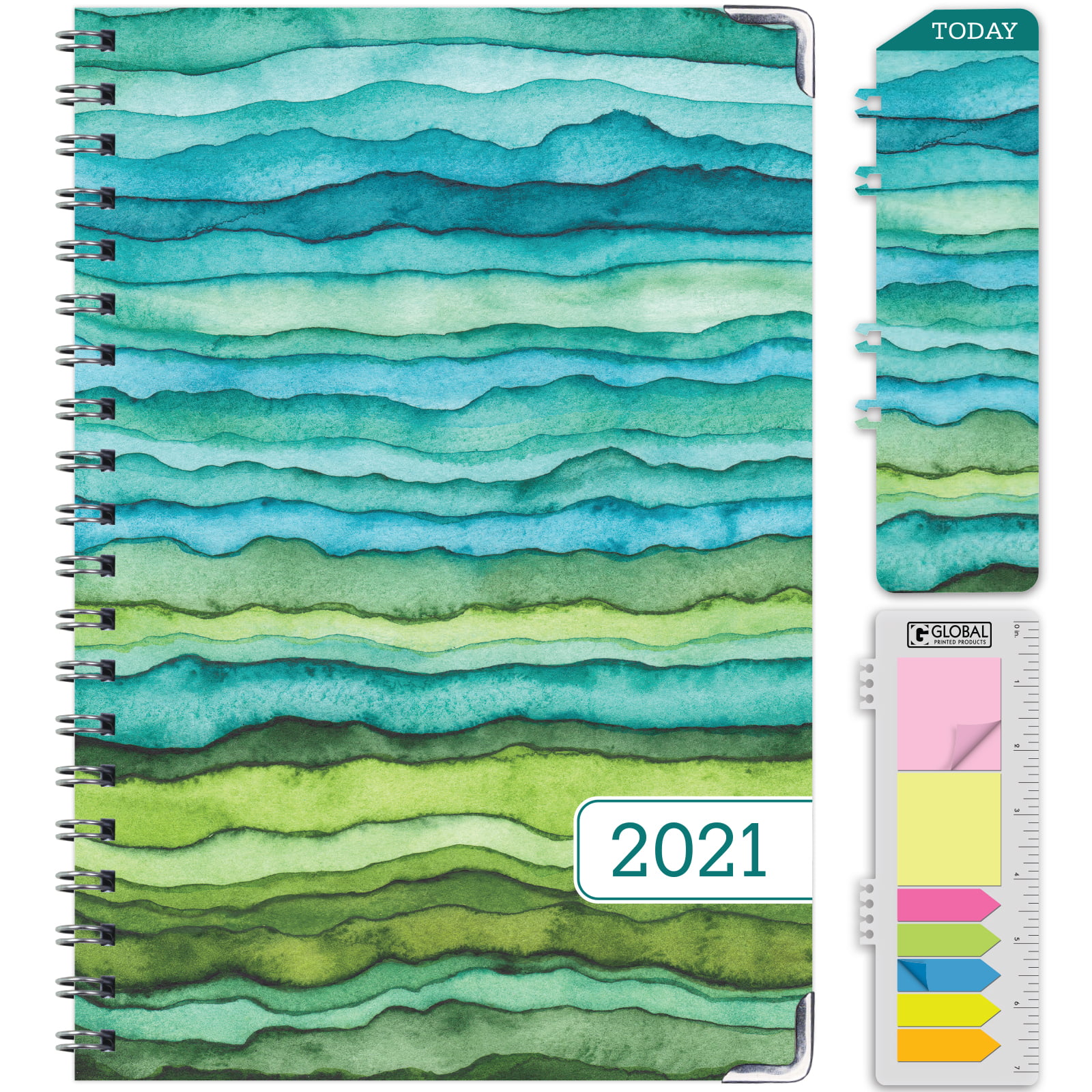 Nov 2020 - Dec 2021 HARDCOVER  2021 Planner Daily Weekly Monthly Planner 