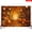 3×5FT, variant on Elyvra 4x6ft Polyester Fall Thanksgiving Photography Backdrop with 2D Flat Forest Woods Path Glowing Bokeh Lights Fallen Leaves Pumpkin Background