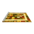thumbnail image 2 of Ahgly Company Machine Washable Indoor Rectangle Abstract Yellow Contemporary Area Rugs, 5' x 8', 2 of 4