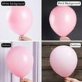 thumbnail image 3 of PartyWoo Pastel Pink Balloons, 140 pcs Pink Balloons Different Sizes Pack of 18 Inch 12 Inch 10 Inch 5 Inch for Balloon Garland as Birthday Decorations, Wedding Decorations, Baby Shower Decorations, 3 of 5