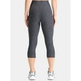 thumbnail image 7 of Athletic Works Women's and Women's Plus ButterCore Capri Leggings with Pockets, 21" Inseam, Sizes XS-4X, 7 of 7