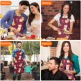 thumbnail image 6 of Christmas Corgi Apron-Garden Aprons for Women with Pockets-Cotton Linen Waterproof Kitchen Cooking Gardening Aprons Adjustable for Kitchen,Cooking,BBQ and Salon 33x27 Inch, 6 of 6