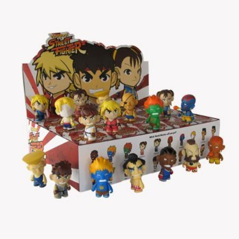 Details about   Kidrobot Street Fighter Collectible CASE OF 20 Mini Figures Series 1 Blind Box 