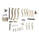 thumbnail image 1 of Gear Puller Set, 3inch 4inch 6inch 3 Jaw Puller Kit, 1 of 5