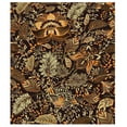 thumbnail image 4 of MOYISHI Peel and Stick Wallpaper 17.71inch x 236.22inch Gold/Grey Floral Contact Paper Removable Self -Adhesive Waterproof Flower Wallpaper Wall Mural Decoration, long, 4 of 7