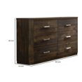 thumbnail image 5 of ACME Elettra Dresser in Rustic Walnut, 5 of 5