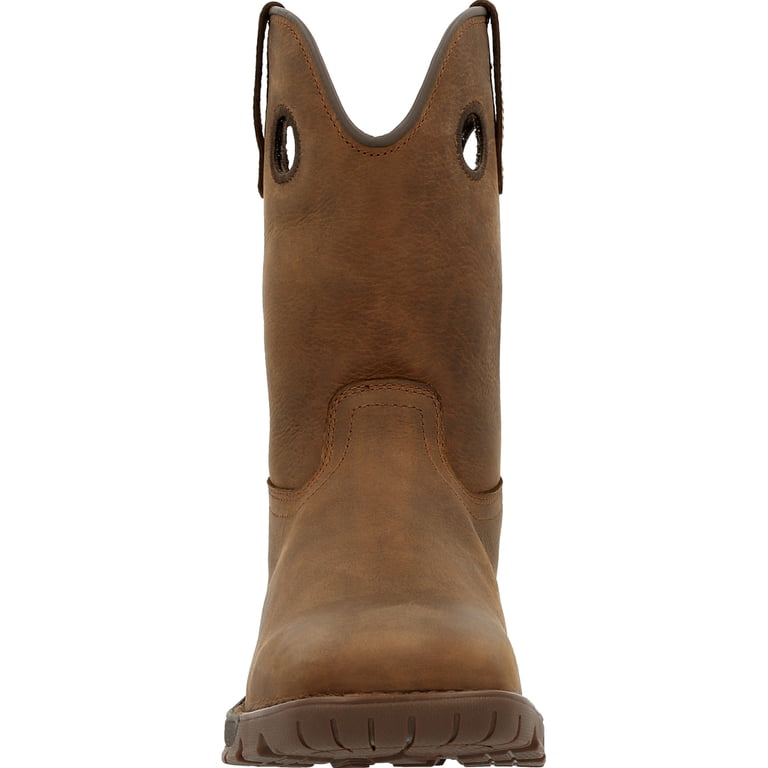 Rocky Legacy 32 Men's Waterproof Western Boot - Brown, 6-Inch, Vibram Sole, Size 8
