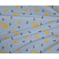 thumbnail image 4 of oneOone Polyester Lycra Fabric Honeycomb & Honey Bee Insect Printed Craft Fabric BTY 56 Inch Wide, 4 of 4