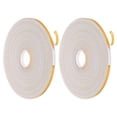 thumbnail image 1 of Cinta de sellado para puertas Uxcell, cinta de espuma autoadhesiva fuerte, relleno de huecos para puertas y ventanas, 1/4 pulgada x 1/16 pulgada x 32 pies, paquete de 2, 1 of 6