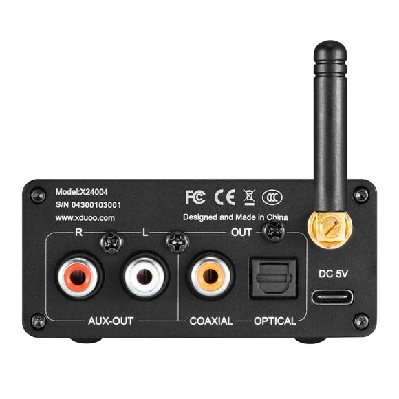 Convertisseur Audio, Décodeur Convertisseur Bt 5.1 Convertisseur Qcc5125 Type C Xq-50 C Cs8406 Récepteur Décodeur 5.1 Récepteur Audio Convertisseur Es9018k2m Décodeur Audio Convertisseur Cs8406 Es9018k2m Xq-50 Pro2