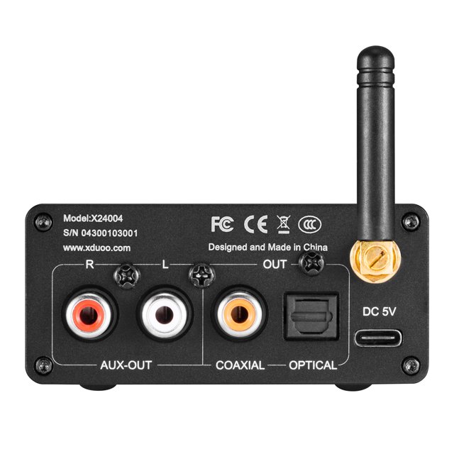 Audio Converter,Decoder Converter Bt 5.1 Converter Qcc5125 Type C Xq-50 C Cs8406 Decoder Receiver 5.1 Audio Receiver Converter Es9018k2m Decoder Audio Converter Cs8406 Es9018k2m Xq-50 Pro2