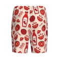 thumbnail image 2 of Lsque Tomatoes Mens Sleep Pajama Shorts,Short Pajama Pants, Cotton Ultra-Soft Knit-4X-Large, 2 of 9