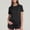 Black, variant on LoTiSee Women's Quick Dry Short Sleeve T-Shirt – Moisture-Wicking Athletic Running Top for Workout & Daily Wear