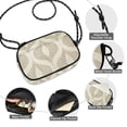 thumbnail image 3 of FORMRS Mini Crossbody Bag for Women Adjustable Shoulder Rope Travel Casual Phone Purse, Light Brown Pattern, 3 of 7