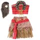 thumbnail image 3 of Disfraz de princesa Moana de Disney para niñas, disfraz de dos piezas para carnaval, cumpleaños, playa, fiesta hawaiana, 3 of 5