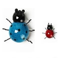 thumbnail image 3 of Metal Ladybugs Wall Art Set of 4 Charming and Durable Decor for Garden and Patio, 3 of 8