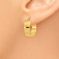 thumbnail image 3 of 14K Hoop Earrings 14k Yellow Gold Earrings, 3 of 4