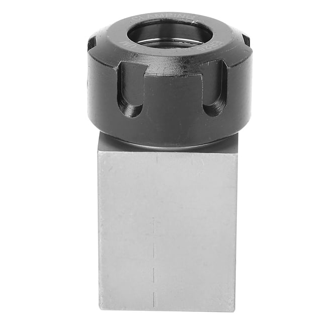 Collet Block Er25, Collet Block Collet Holder para máquina de grabado de torno Collets de acero al carbono Cnc Torno Portaherramientas(Quadratischer Griff)