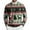 Dark Green, variant on Men's Sweaters Christmas Vintage Xmas Pattern Crew Neck Sweaters Christmas Slim Fit Fall Winter Pullover