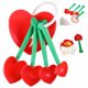 thumbnail image 1 of Toystoory 5 unids/set cucharas medidoras de cereza únicas y exquisitas y juego separador de huevos para hornear fácil de limpiar, 1 of 6