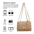 thumbnail image 4 of Women Shoulder Bag Fashion Clutch Handbag Quilted Designer Crossbody Bag with Chain Strap, 4 of 6
