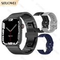 thumbnail image 1 of Reloj inteligente 2023 NFC para hombres y mujeres, reloj inteligente para acceso a la puerta, desbloqueo, reloj personalizado, llamada Bluetooth, carga inalámbrica, pulsera de Fitness Tan Jianjun unisex, 1 of 2