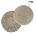thumbnail image 1 of 2X Stool Cover Bar Supplies Dustproof Chair Covers Fine Workmanship Handily Install Party Accessories Exquisite Gray-brown XL, 1 of 9