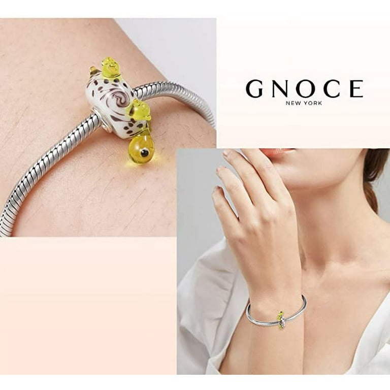 GNOCE Turtle Murano Glass Charm Bead 925 Sterling Silver Charms Fit Bracelet Necklace For Women Girls Wife Daughter Walmart