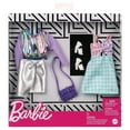 thumbnail image 7 of Barbie Fashions 2-Pack Clothing & Accessories Set Includes Iridescent Sweatshirt, 7 of 7