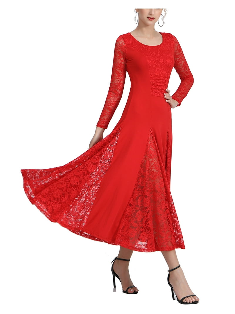 knee length dresses for ladies Off White Velvet Charlotte Tango Dress With Lace Details