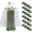 Sage Green, variant on HBlife 6 Pack Dusty Blush Cheesecloth Gauze Table Runner for Wedding Party Bridal Birthday Baby Shower, 35 x 120 Inch