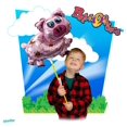 thumbnail image 2 of Globo inflable de cerdito Ballooniacs para fiestas infantiles, 2 of 6