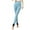 Blue, variant on JeashCHAT Women's Fleece Lined Tights Women Winter Warm Thicken Leggings High Waist Plus Lamb Velvet Leggins Thickened One-Piece Thermal Trousers Fleece Pants