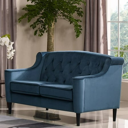 Mercer41 Crewkerne Velour Standard Loveseat Mercer41 Crewkerne Velour Standard Loveseat