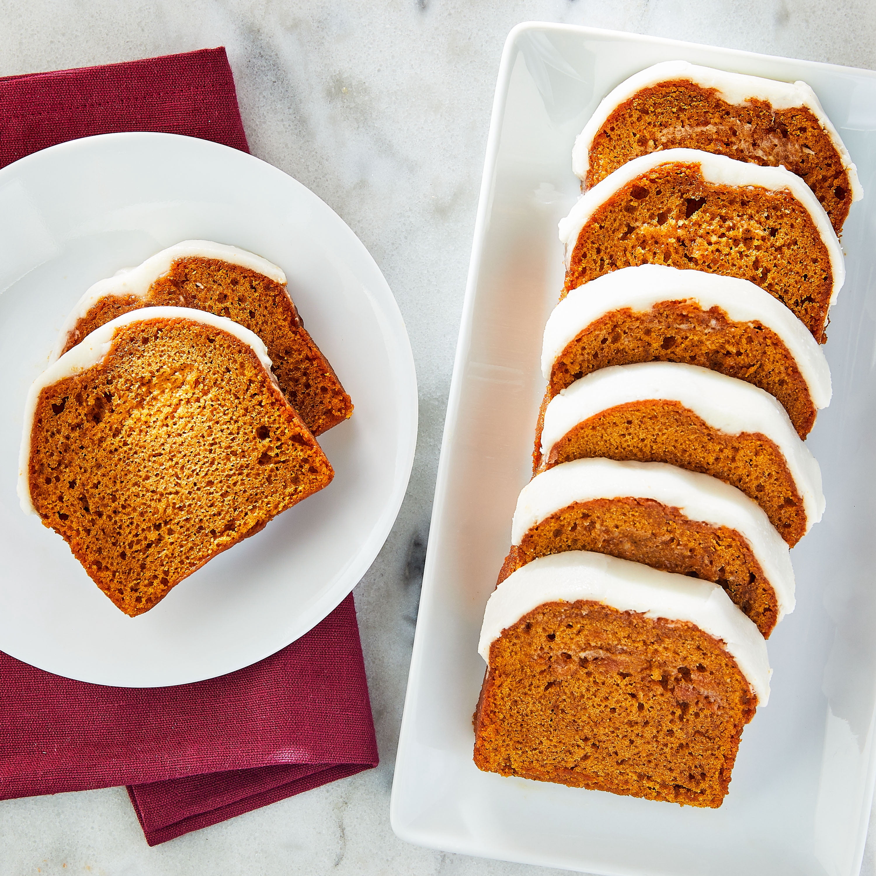 Marketside Iced Pumpkin Baked Sliced Cake, 14.1 oz, 8 Count