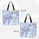 thumbnail image 2 of Easygdp Bird Butterfly Stripe Bolsa Tote para Mujer, Bolso de Hombro para Trabajo, Playa, Viajes, Compras y Supermercado, 2 of 7