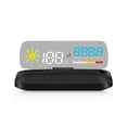 thumbnail image 1 of Car HUD C5, Head-Up Display, OBDII & GPS Scanner, Vehicle Speed, Fuel Consumption, Clear Fault Code, Compatible with All Cars, 1 of 5
