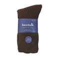 thumbnail image 2 of Sock Snob - 6 Pairs Mens Breathable Cotton Non Elastic Loose Wide Top Dress Socks, 2 of 2