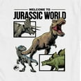 thumbnail image 3 of Jurassic Park - Welcome To Jurassic World Dino - Men's Short Sleeve Graphic T-Shirt, 3 of 5
