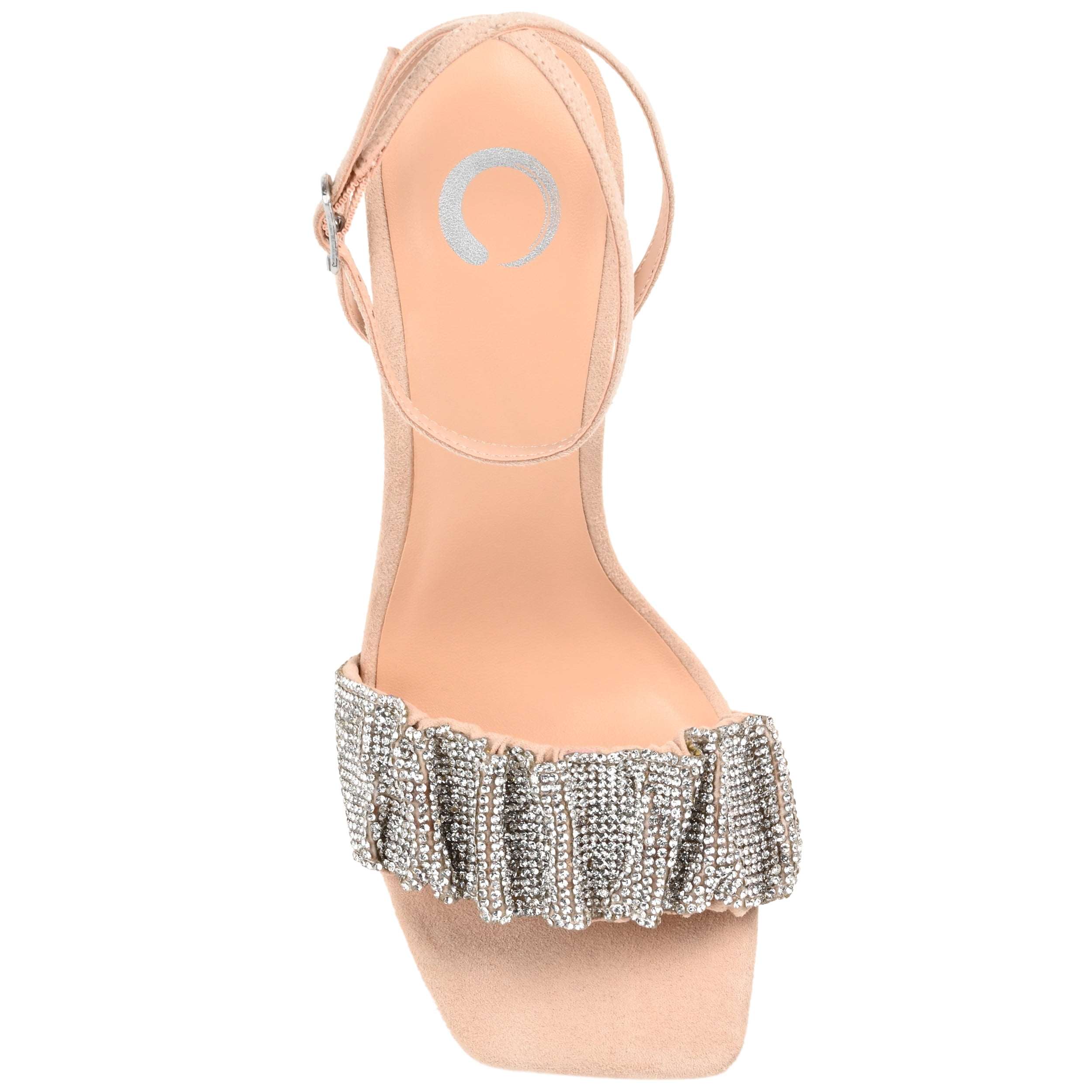 Journee Womens Arlette Open Toe High Stiletto Sandals