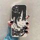 thumbnail image 1 of Funda de silicona a prueba de golpes para iphone, carcasa con dibujos de chicas japonesas de anime para iphone 14 13 pro max 11 12 mini 8 plus 7 se2 se3 6s xr xs x Fivean unisex, 1 of 2