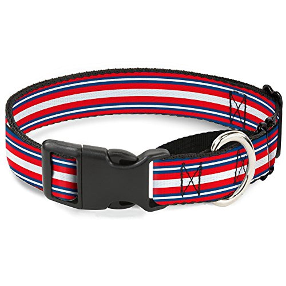 Buckle-Down "Striped" Martingale Dog Collar