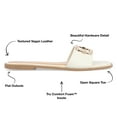 thumbnail image 3 of Journee Collection Womens Joarie Tru Comfort Foam Slip On Croco Slide Sandals, 3 of 7