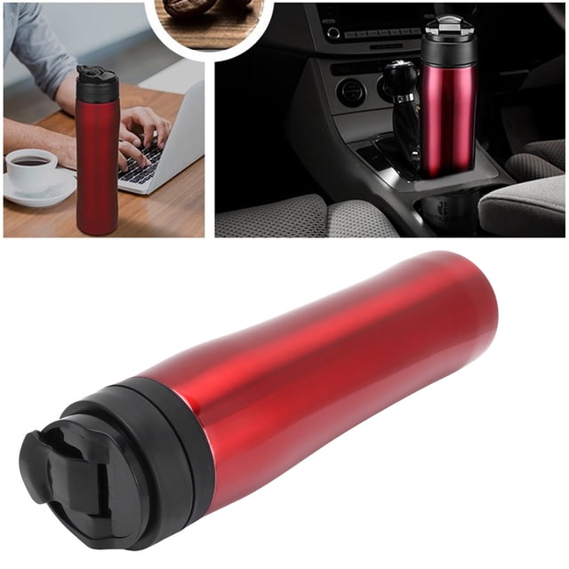 Ymiko Travel Mug Tea Bottle Portable Travel Mug Stainless Steel Coffee Maker With Filter Tea Bottle Travel Originality Gift Coffee Mug