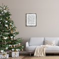 thumbnail image 5 of Stupell Industries Dashing Through The Snow Fun Casual Calligraphy Song Graphic Art Luster Gray Floating Framed Canvas Print Wall Art, Design by Leah Bisch, 5 of 5