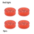 thumbnail image 3 of Riwesomey 4 Uds luces LED universales de apertura anticolisión Sensor alarma estroboscópica lámpara de estacionamiento luz impermeable Bombillas para automóviles Luz roja Riwesomey VI022517-01, 3 of 6