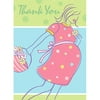Baby Shower 'Baby on the Way' Thank You Notes w/ Envelopes (12ct)