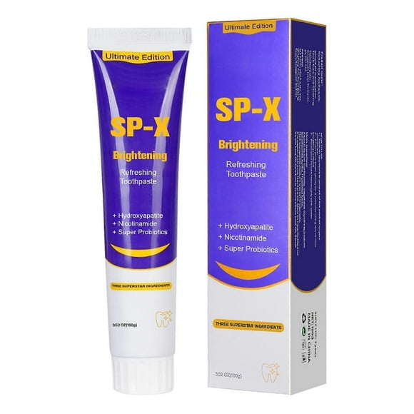 Sp-X Whitening Toothpaste SP-X Triple White Toothpaste Prevent Teeth Yellowing & Fresh Breath