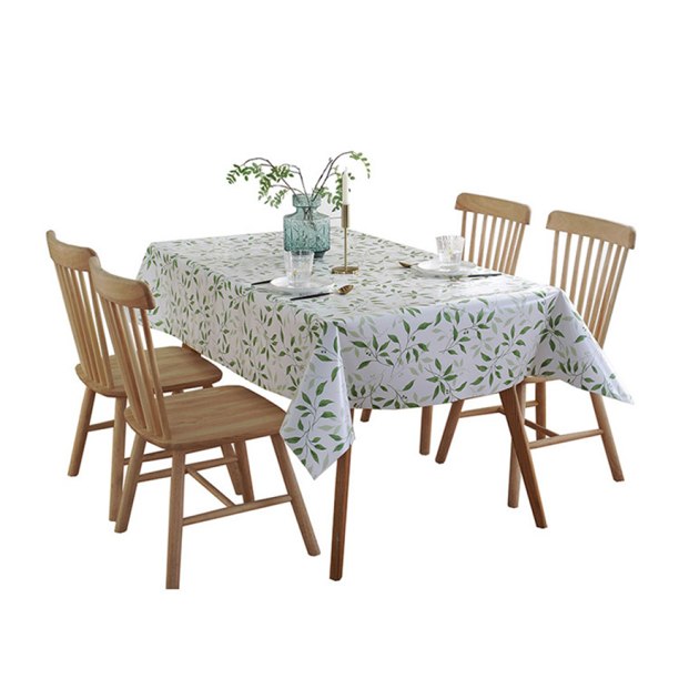 Tablecloth,Heavy Duty Vinyl Table Cloth for Kitchen Dining Indoor and