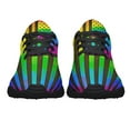 thumbnail image 5 of LGBT Pride Shoes Sneakers Black Size 13, 5 of 7